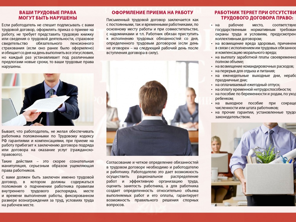 Ваши трудовые права.